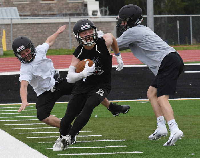 Falcons fall in line